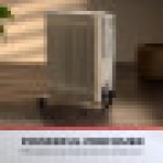 Radiator Minyak Daewoo 11-Fin 2500W untuk Ruangan Besar, Portabel dengan Termostat