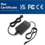 Charger Surface Pro 65W yang Kompatibel dengan Microsoft Surface Pro 9/8/X/7/7+/6/5, Surface Book 3/2/1, Surface Laptop 5/4/3/2/1, Surface Studio, dan Surface Go Tablet. Mendukung semua perangkat.