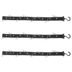 12 pcs Rak Topi Baseball yang Dapat Disesuaikan untuk Pintu Dinding Lemari