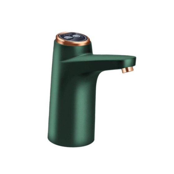 (Hijau) Dispenser Pompa Air Listrik Otomatis Pengisian USB yang Praktis untuk