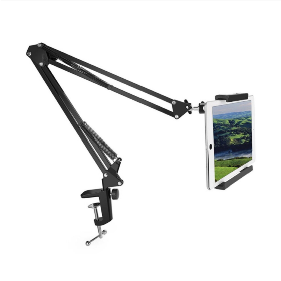 Stand HP dan Tablet Lengan Panjang Fleksibel 360° untuk Meja dan Tempat Tidur