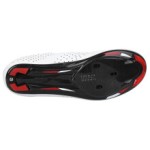 BOODUN ホワイト合成皮革ロードバイクシューズ 1 足入り、通気性あり、サイズ 39-45。