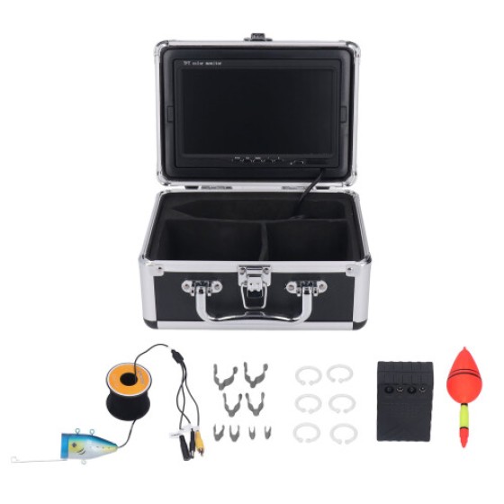 7インチ LCD 水中魚探カメラ 1200TVL 防水等級 IP68