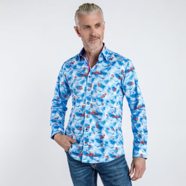 (XXXXL, Biru) CLAUDIO LUGLI GREAT BRITAIN – 4XL – Biru
