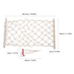 2-Pcs Keranjang Gantung Penyimpanan Anyaman