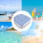 2 Kursi Spa Inflatable Peningkat untuk Bak Mandi Air Panas