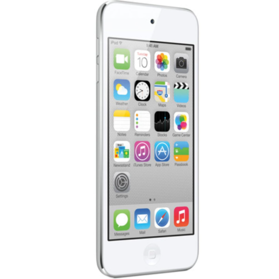 Apple iPod touch 16GB (generasi ke-5) MODEL BARU - Silver (refurbished)