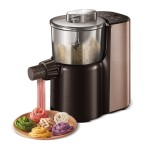 自動電動パスタメーカー機 麺製造機 餃子プレス 生地ミキサー スパゲッティ マカロニ製造野菜