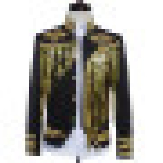 Men's Jacket Blazer, Singer Sequin Gold and Silver Host Outfit, Nightclub Stage Event Star Singer Dancer Jacket