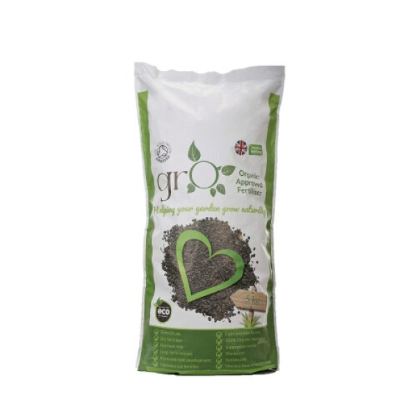 The Gro Company Gro Organic Top Soil Fertiliser - Peningkat dan Penyempurna Tanah Sempurna, Pakan Tanah 100% Bebas Bahan Kimia untuk Pertumbuhan, 00GRO