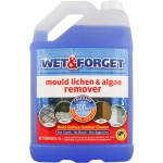 Penghilang Jamur, Lumut, dan Alga Wet & Forget, Larutan Pembersih Luar Ruangan, Penghilang Jamur Hitam, Bebas Pemutih, Botol 5L