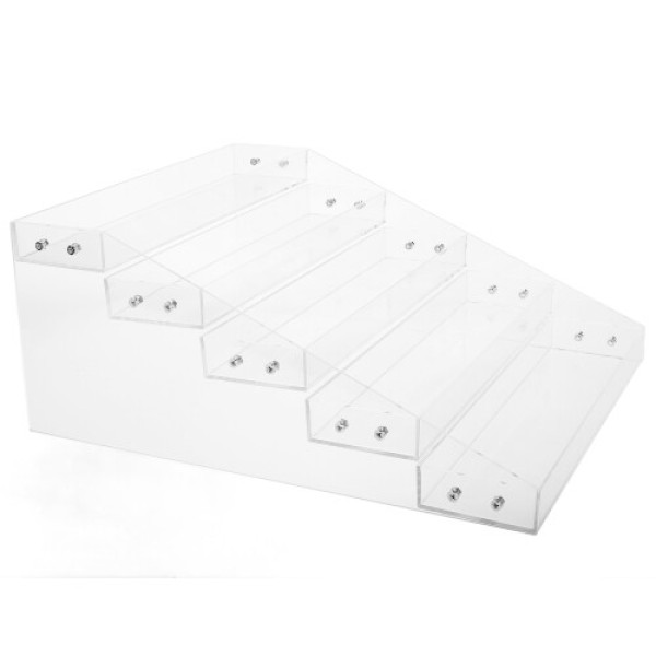 Kotak Penyimpanan Parfum Akrilik Dapur & Rumah (Transparan, 1 Buah)