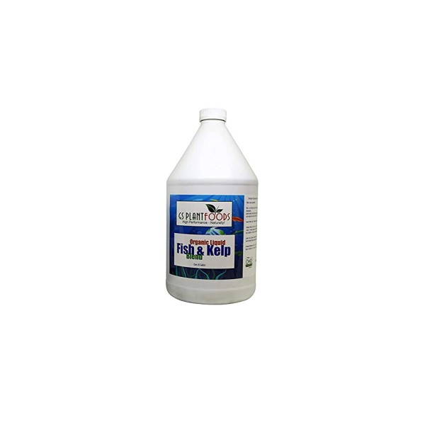 Omri Listed Fish Kelp Fertilizer by gS Plant Foods (1 gallon) - Organik