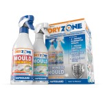 Kit Penghilang dan Pencegahan Jamur Dryzone - 3 x 450ml - Semprotan penghilang jamur aksi ganda yang bekerja cepat untuk kamar mandi, dinding, dan langit-langit, mencegah pertumbuhan kembali jamur.