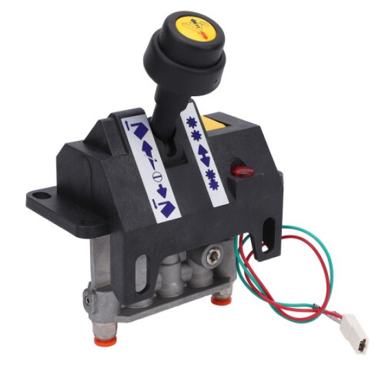 Katup Kontrol PTO Dump Truck 5 Lubang 4 Posisi Kerja Fungsi Pelambatan Katup Kontrol Sistem Hidrolik