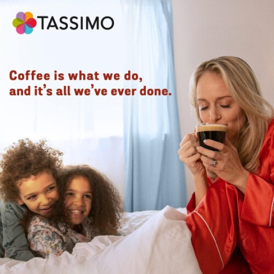 Tassimo Kenco Americano Grande XL x16 Cialde Kopi (kemasan 5, total 80 minuman)
