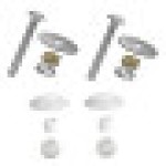 Diving Board Bolts and Installation Kit for Double-Hole Residential Swimming Pool Diving Boards