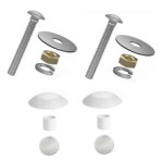 Diving Board Bolts and Installation Kit for Double-Hole Residential Swimming Pool Diving Boards