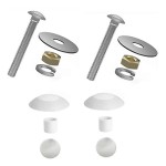 Diving Board Bolts and Installation Kit for Double-Hole Residential Swimming Pool Diving Boards