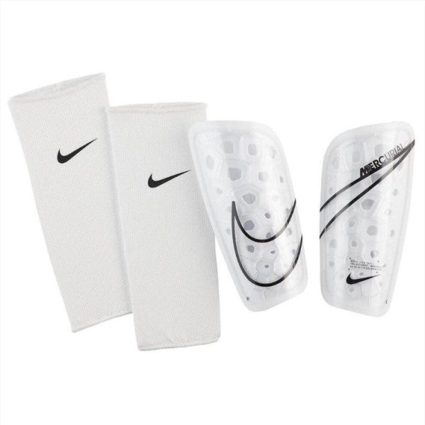 Nike Mercurial Lite Shin Guards White/Black/White LG