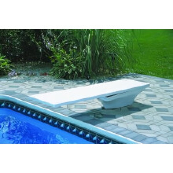 Frontier III Trampolin Rumah 75747 | 6ft Frontier III Trampolin + Flyte Deck Stand - Putih