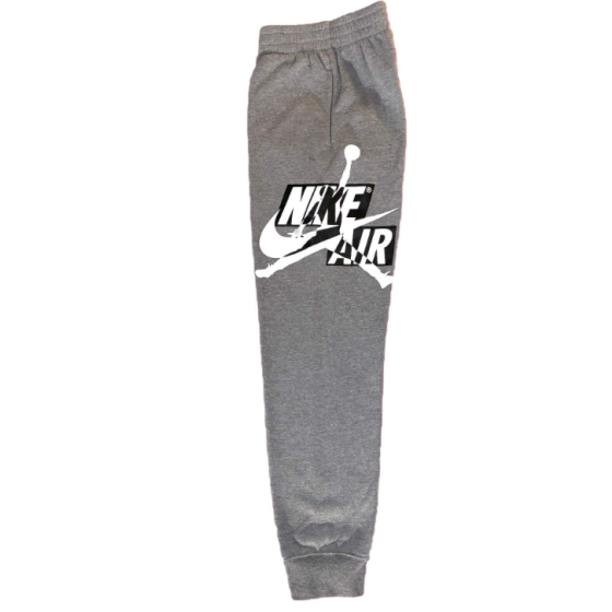 Jordan Boys' Fleece Classics Jogger Pants, Size ML XL (Carbon Heather (95A434) Large)