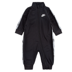 Nike Baby Long Sleeve Romper with Tricot Tape (Black (56H984-023)/White, 3 Months)