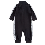 Nike Baby Long Sleeve Romper with Tricot Tape (Black (56H984-023)/White, 3 Months)