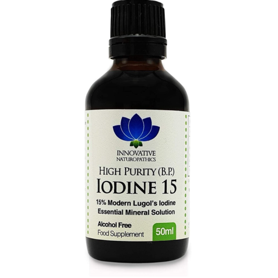 Innovative Natural Therapy, 15% Lugol’s Iodine Solution, 50ml