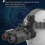 Untuk NV8000 Perangkat Malam 3D Mata Telanjang Head-Mounted untuk Berburu Outdoor