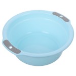 Baskom Plastik dengan Pegangan Ganda - Wadah Perendaman Kaki untuk Perawatan Rumah dan Dapur - Tahan Lama, Tebal, Ukuran Kecil untuk Mudah Dibawa