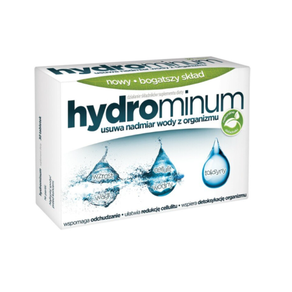 HYDROMINUM Weight Loss Excess Water 30 Tablets Be Slim Aquaminum