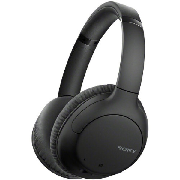 Sony WH-CH710N Headphone Nirkabel Over-Ear dengan Peredam Kebisingan (Hitam)