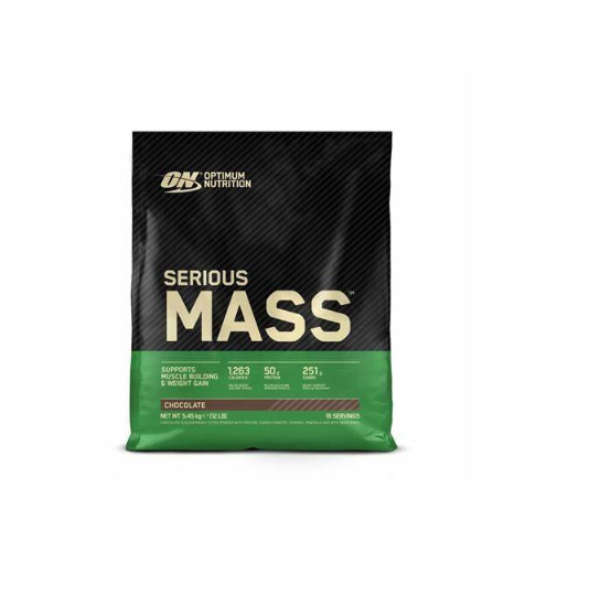 Optimum Nutrition Serious Mass 5.4kg Rasa Cokelat