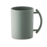 Nua 60393 Cangkir Cuci Akrilik, Cangkir Cuci Hijau dengan Pegangan Hijau