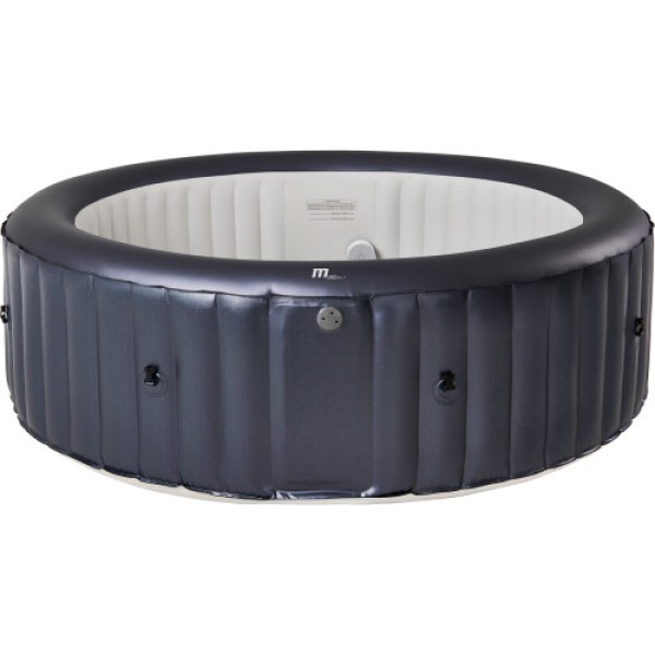 Lay-Z-Spa 54123-BNNX16AB02 Miami Hot Tub, Airjet Inflatable Spa, 2-4 People - Black