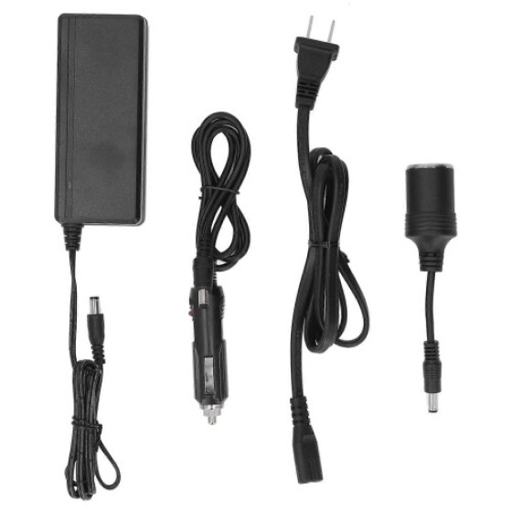 (As shown, One size) Portable Power Station with Built-in BMS, 350W AC/DC/USB Ports, Solar Generator for RV, 100-240V