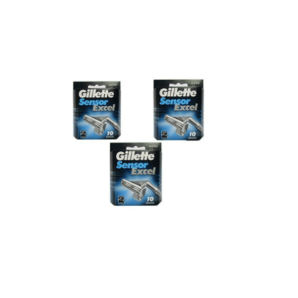 Gillette Fusion 30-Paket (3 x 10 Pisau)