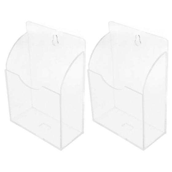 Transparent Acrylic Ice Scoop Holder (2 Pieces)