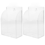 Tempat Sendok Es Krim Akrilik Transparan (2 Buah)