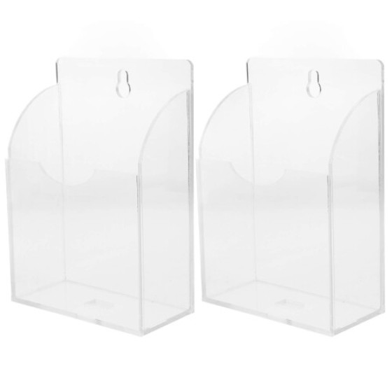 Transparent Acrylic Ice Scoop Holder (2 Pieces)