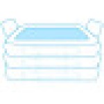 Bak Mandi Inflatable Besar, Bak Mandi Plastik Portabel untuk Dua Orang Dewasa, Bak Mandi Air Panas PVC Inflatable, Bak Spa Lipat