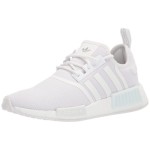 adidas Originals Women's NMD_R1 Sneakers, White/White/Metallic Silver