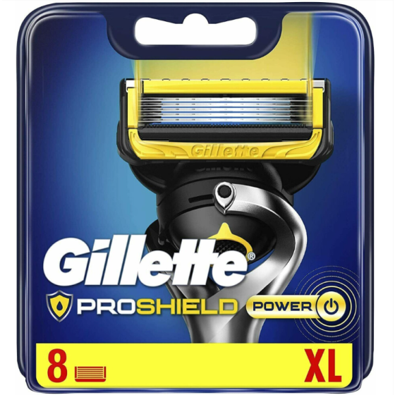 Paket 8 Gillette Proshield Pencukur Listrik