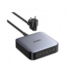 Ugreen 200W GaN Fast Charger – Adapter Desktop 6-in-1 untuk iPhone 16/15 Pro, Xiaomi, Samsung, Tablet & MacBook