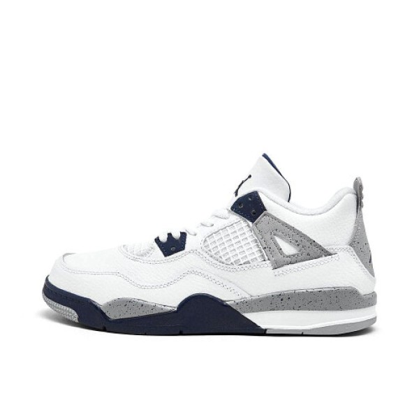 Jordan Preschool Air 4 Retro PS BQ7669 140 ミッドナイトネイビー - サイズ 12C