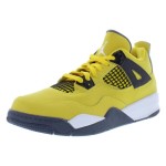 Nike Jordan Preschool Jordan 4 Retro PS BQ7669 700 Lightning - Ukuran 3Y