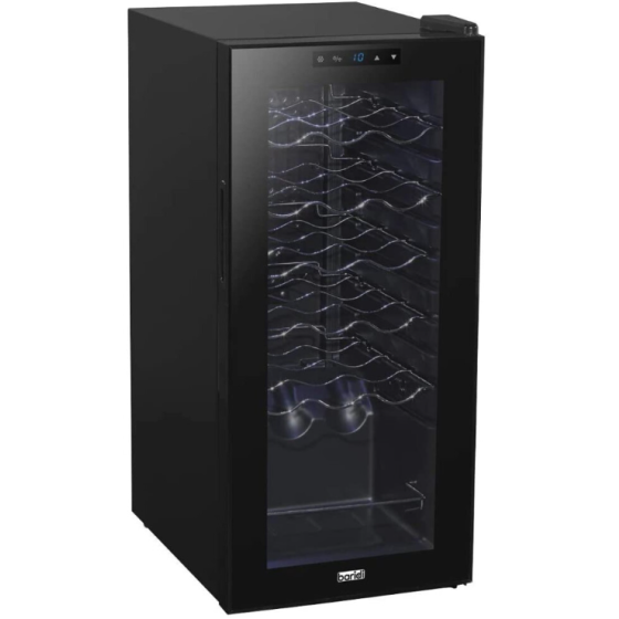 18-Bottle Wine Cooler Fridge With Touch Screen & LED Light