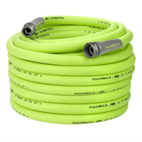 Flexzilla Selang Taman 3/4 in. x 100 ft., Tugas Berat, Ringan, Aman untuk Air Minum, ZillaGreen - HFZG6100YW-E