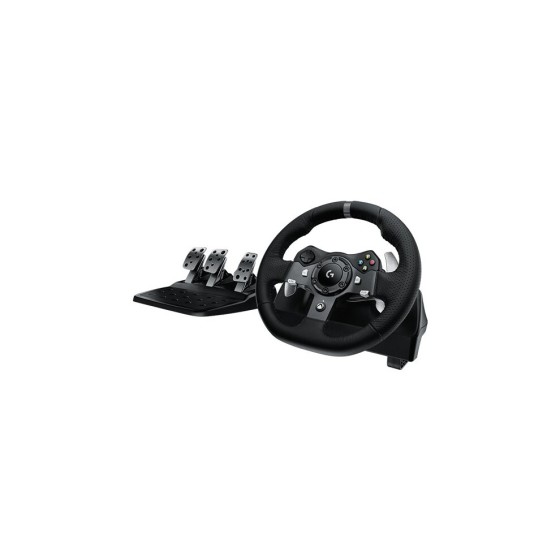 Logitech G920 Steering Wheel + Pedals Xbox One - Hitam